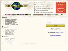 Tablet Screenshot of chessworld.net
